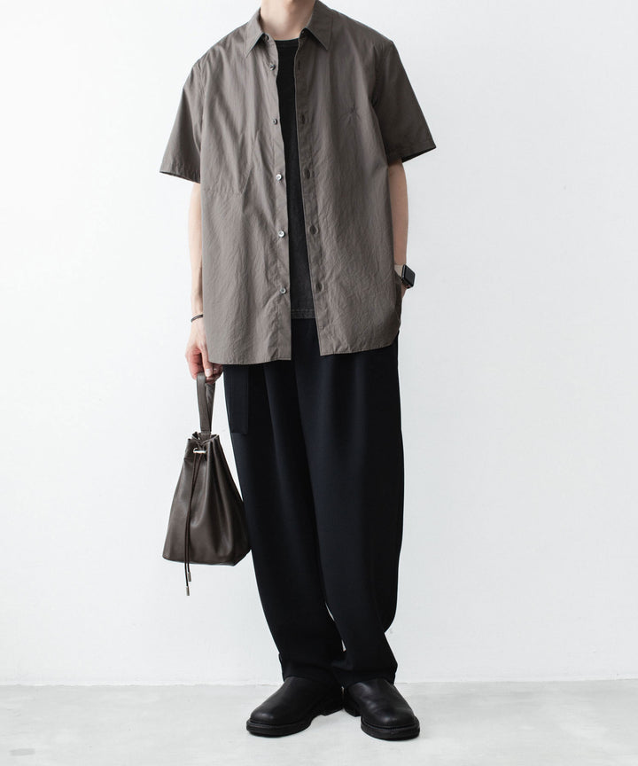 VEIN ヴェインの140/2 GIZA BROAD S/S SHIRT - L.BROWNの公式通販サイトsession福岡セレクトショップ
