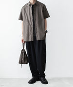 画像をギャラリービューアに読み込む, VEIN ヴェインの140/2 GIZA BROAD S/S SHIRT - L.BROWNの公式通販サイトsession福岡セレクトショップ
