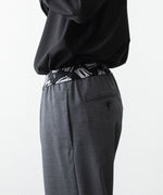 画像をギャラリービューアに読み込む, VEIN ヴェインの3/60 HIGH TWIST WOOL TRO EASY TROUSERS - D.GRAYの公式通販サイトsession福岡セレクトショップ
