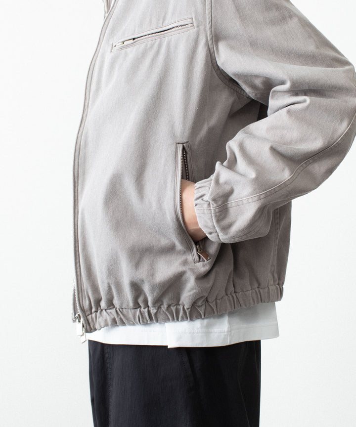 VEIN ヴェインのSULFUR DYED CHINO CLOTH WORK JKT - KHAKI GRAYの公式通販サイトsession福岡セレクトショップ