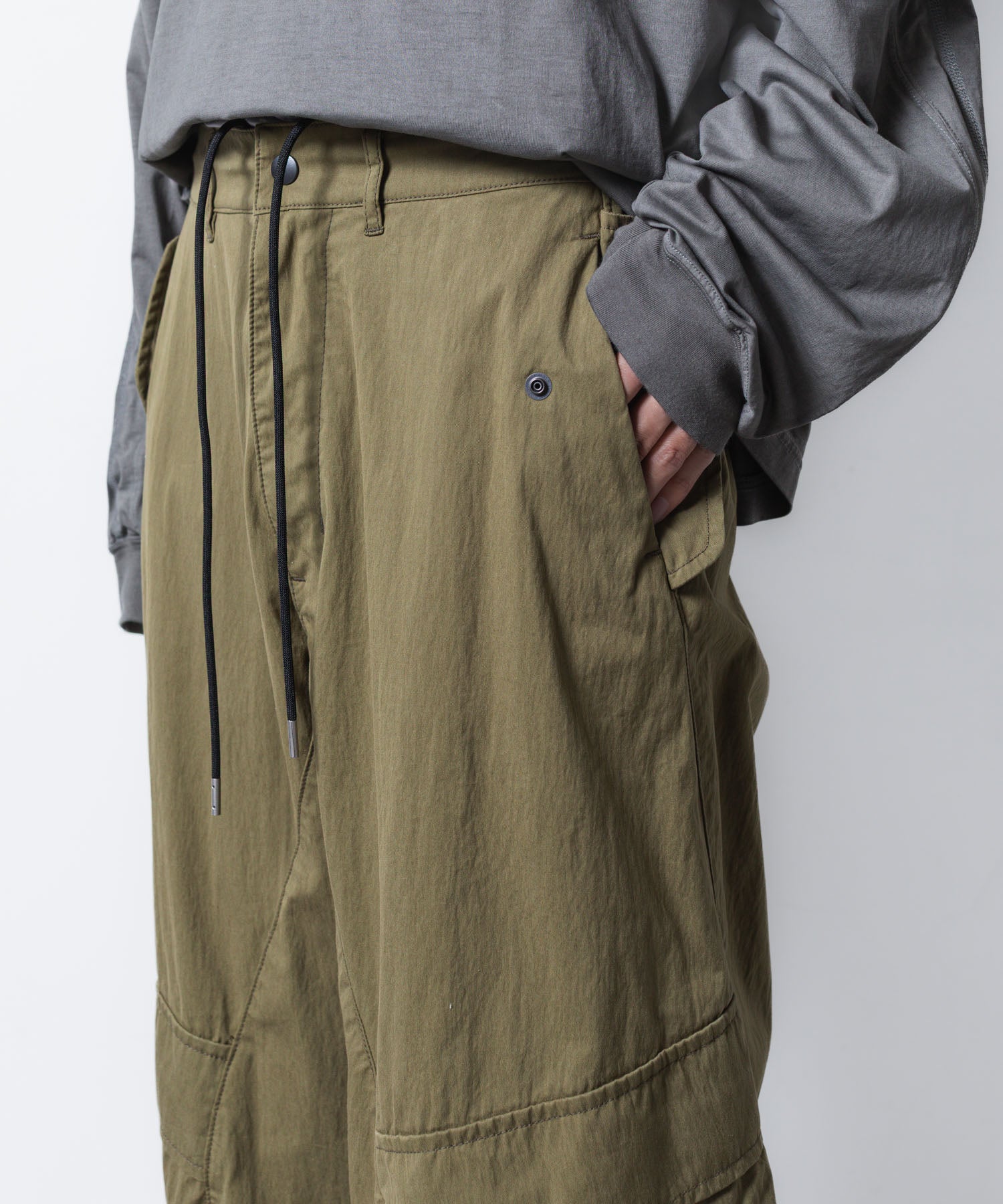 VEIN ヴェインのC/N OX 3D FILED TROUSERS - KHAKIの公式通販サイトsession福岡セレクトショップ