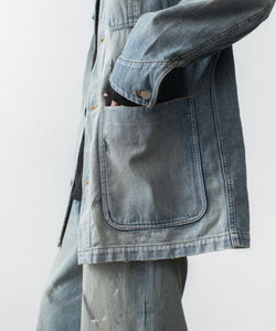 VEIN 】11OZ DENIM COVERALL JKT - L.NAVY | 公式通販サイト session 