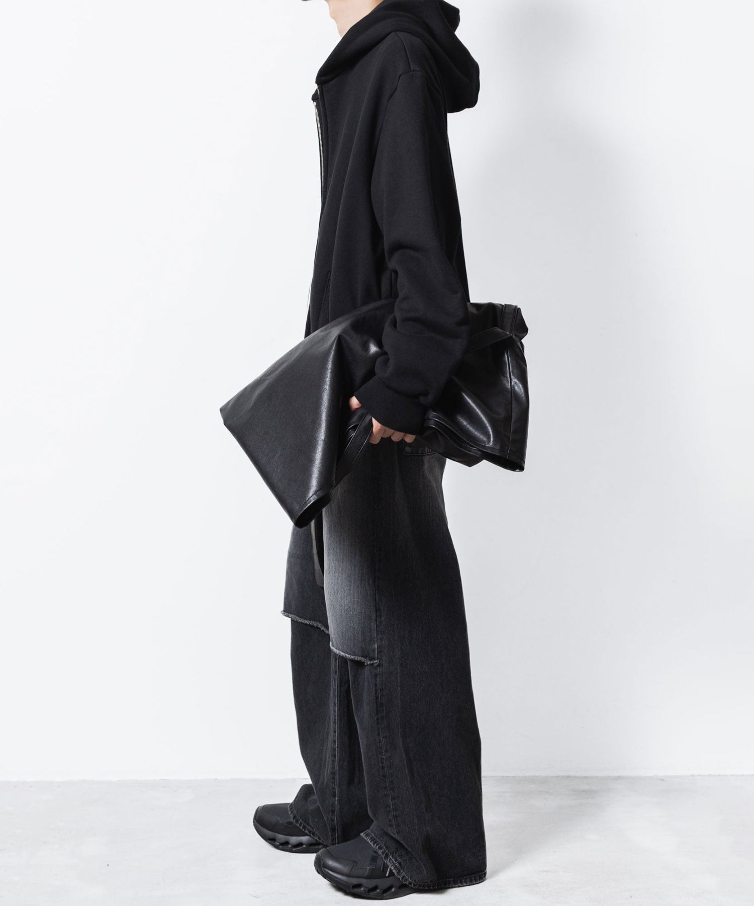 VEIN ヴェインのJUMBERCA TERRY ZIP UP HOODIE - BLACKの公式通販サイトsession福岡セレクトショップ