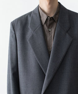 VEIN 】3/60 HIGH TWIST WOOL TRO OVER JKT - D.GRAY | 公式通販サイト