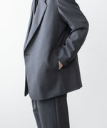 画像をギャラリービューアに読み込む, VEIN ヴェインの3/60 HIGH TWIST WOOL TRO OVER JKT - D.GRAYの公式通販サイトsession福岡セレクトショップ
