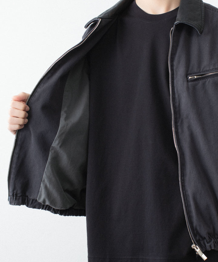VEIN ヴェインのSULFUR DYED CHINO CLOTH WORK JKT - BLACKの公式通販サイトsession福岡セレクトショップ