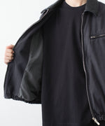 画像をギャラリービューアに読み込む, VEIN ヴェインのSULFUR DYED CHINO CLOTH WORK JKT - BLACKの公式通販サイトsession福岡セレクトショップ
