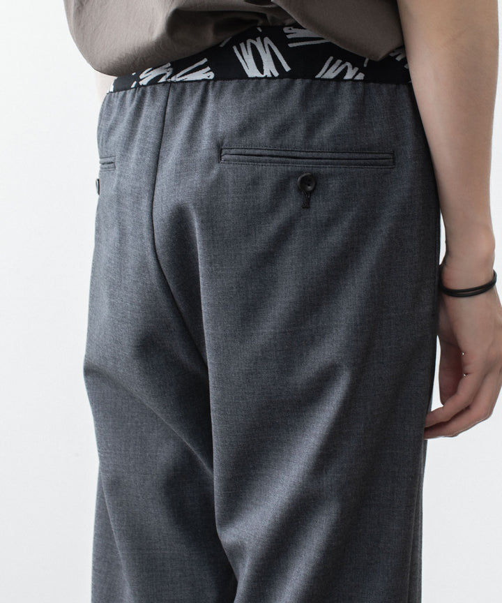 VEIN ヴェインの3/60 HIGH TWIST WOOL TRO EASY TROUSERS - D.GRAYの公式通販サイトsession福岡セレクトショップ