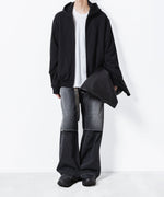 画像をギャラリービューアに読み込む, VEIN ヴェインのJUMBERCA TERRY ZIP UP HOODIE - BLACKの公式通販サイトsession福岡セレクトショップ
