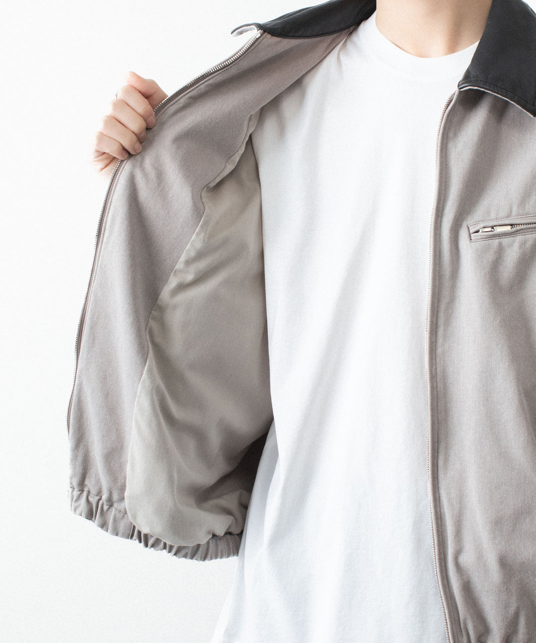 VEIN ヴェインのSULFUR DYED CHINO CLOTH WORK JKT - KHAKI GRAYの公式通販サイトsession福岡セレクトショップ