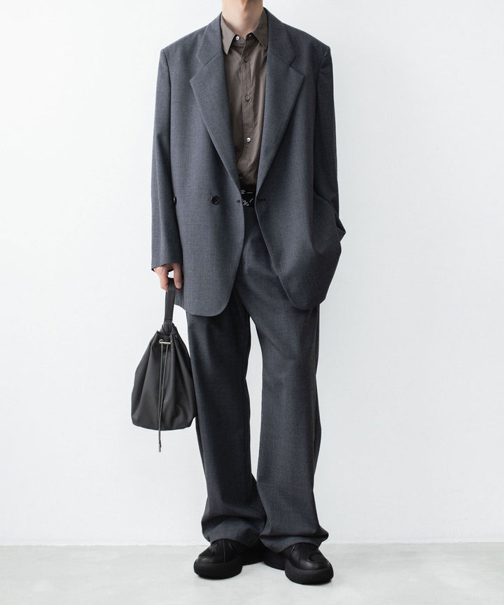VEIN ヴェインの3/60 HIGH TWIST WOOL TRO EASY TROUSERS - D.GRAYの公式通販サイトsession福岡セレクトショップ