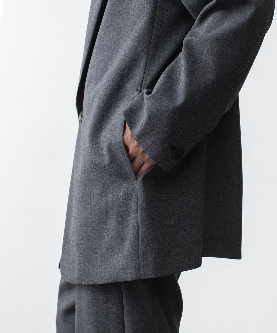 VEIN ヴェインの3/60 HIGH TWIST WOOL TRO OVER JKT - D.GRAYの公式通販サイトsession福岡セレクトショップ