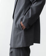 画像をギャラリービューアに読み込む, VEIN ヴェインの3/60 HIGH TWIST WOOL TRO OVER JKT - D.GRAYの公式通販サイトsession福岡セレクトショップ
