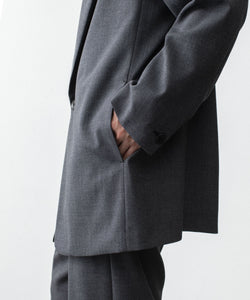 VEIN 】3/60 HIGH TWIST WOOL TRO OVER JKT - D.GRAY | 公式通販サイト