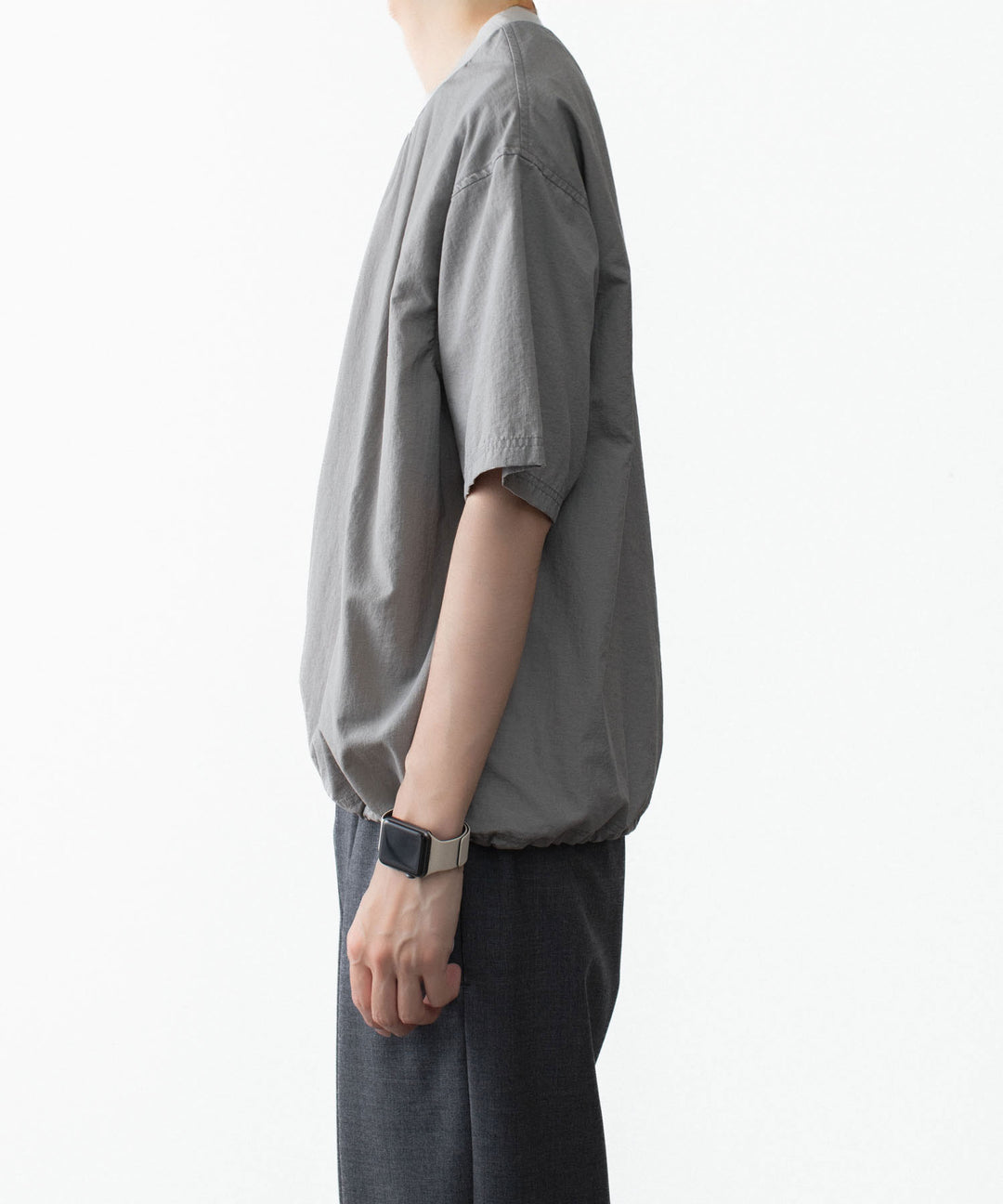 VEIN ヴェインのPIGMENT DYED NY RIP S/S PULLOVER - L.GRAYの公式通販サイトsession福岡セレクトショップ