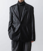画像をギャラリービューアに読み込む, VEIN ヴェインのSYNTHETIC LEATHER 2B JKT - BLACK の公式通販サイトsession福岡セレクトショップ
