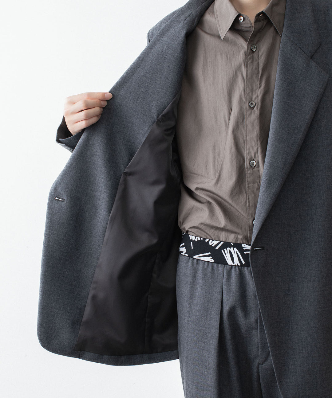 VEIN ヴェインの3/60 HIGH TWIST WOOL TRO OVER JKT - D.GRAYの公式通販サイトsession福岡セレクトショップ