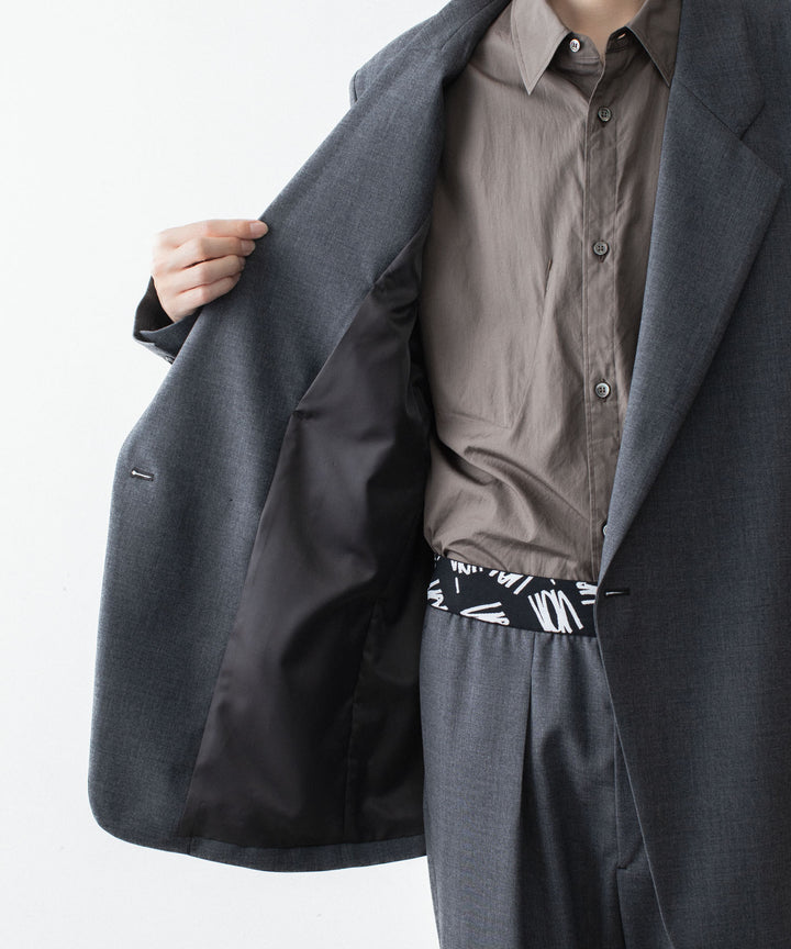 VEIN ヴェインの3/60 HIGH TWIST WOOL TRO OVER JKT - D.GRAYの公式通販サイトsession福岡セレクトショップ