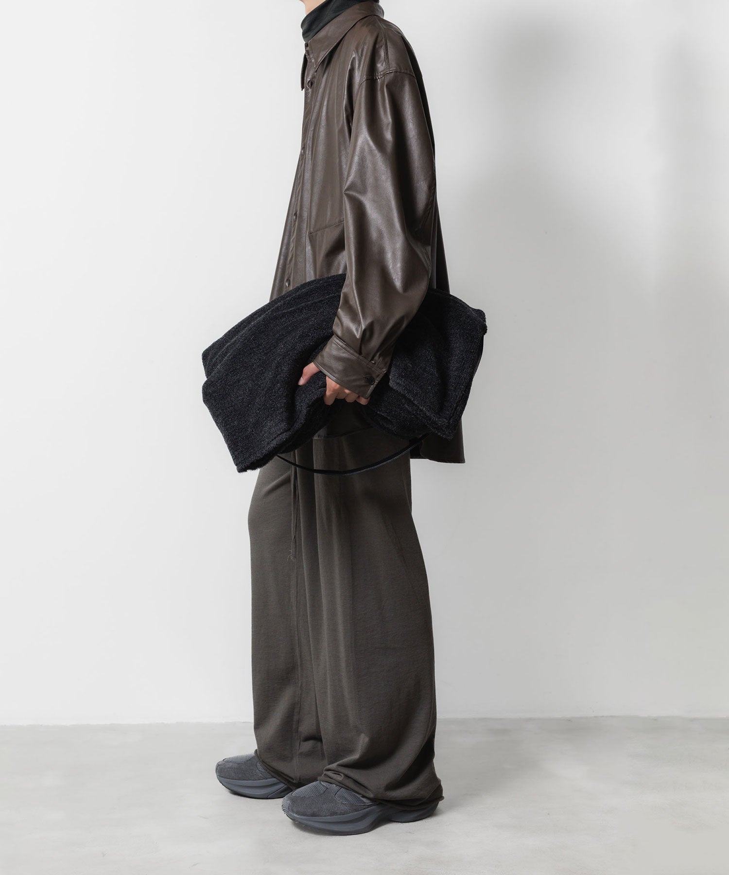 VEIN ヴェインのFINE TERRY EASY WIDE TROUSERS - GRAYの公式通販サイトsession福岡セレクトショップ