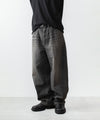 【 VEIN 】11OZ DENIM BAGGY JEANS - BLACK