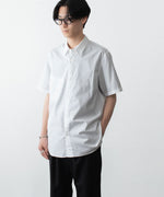 画像をギャラリービューアに読み込む, VEIN ヴェインの140/2 GIZA BROAD S/S SHIRT - WHITEの公式通販サイトsession福岡セレクトショップ
