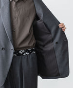 画像をギャラリービューアに読み込む, VEIN ヴェインの3/60 HIGH TWIST WOOL TRO OVER JKT - D.GRAYの公式通販サイトsession福岡セレクトショップ
