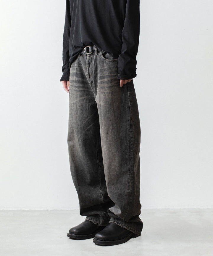 VEIN ヴェインの11OZ DENIM BAGGY JEANS - BLACKの公式通販サイトsession福岡セレクトショップ