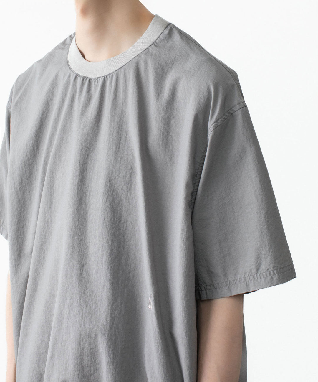 VEIN ヴェインのPIGMENT DYED NY RIP S/S PULLOVER - L.GRAYの公式通販サイトsession福岡セレクトショップ