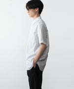 画像をギャラリービューアに読み込む, VEIN ヴェインの140/2 GIZA BROAD S/S SHIRT - WHITEの公式通販サイトsession福岡セレクトショップ
