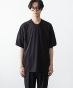 画像をギャラリービューアに読み込む, VEIN ヴェインの100/3 SUEDE JERSEY VESSEL S/S TEE - BLACKの公式通販サイトsession福岡セレクトショップ

