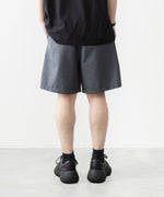 画像をギャラリービューアに読み込む, VEIN ヴェインの3/60 HIGH TWIST WOOL TRO EASY SHORTS - D.GRAYの公式通販サイトsession福岡セレクトショップ
