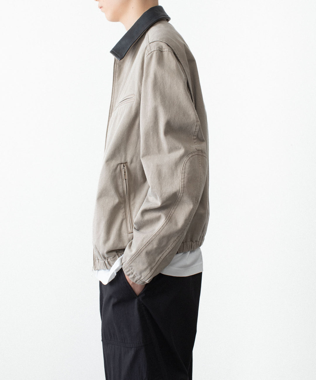 VEIN ヴェインのSULFUR DYED CHINO CLOTH WORK JKT - BEIGEの公式通販サイトsession福岡セレクトショップ