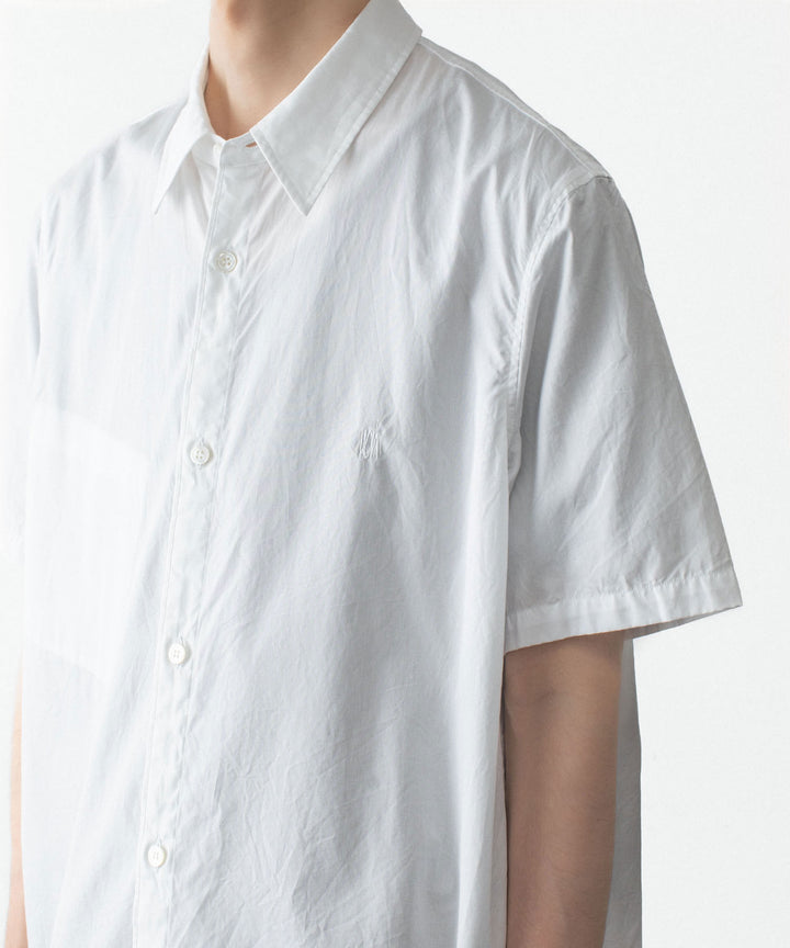 VEIN ヴェインの140/2 GIZA BROAD S/S SHIRT - WHITEの公式通販サイトsession福岡セレクトショップ