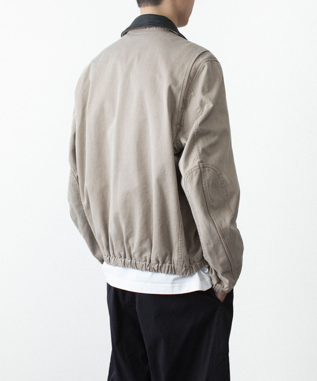 VEIN ヴェインのSULFUR DYED CHINO CLOTH WORK JKT - BEIGEの公式通販サイトsession福岡セレクトショップ