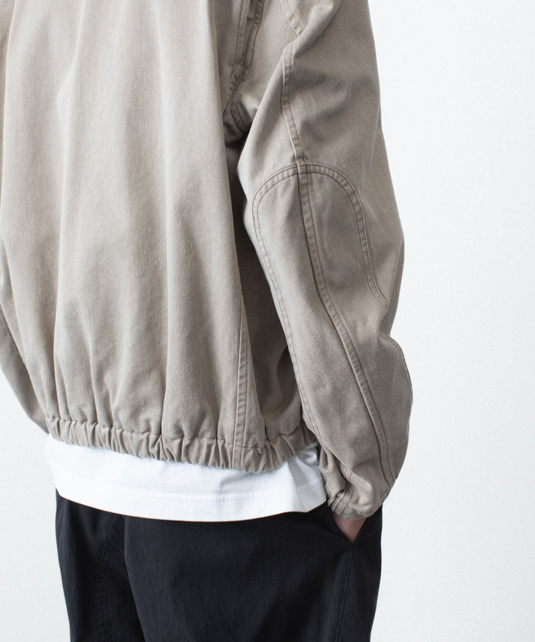 VEIN ヴェインのSULFUR DYED CHINO CLOTH WORK JKT - BEIGEの公式通販サイトsession福岡セレクトショップ