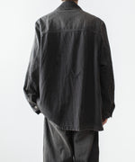画像をギャラリービューアに読み込む, VEIN ヴェインの11OZ DENIM COVERALL JKT - BLACKの公式通販サイトsession福岡セレクトショップ
