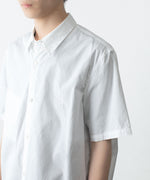画像をギャラリービューアに読み込む, VEIN ヴェインの140/2 GIZA BROAD S/S SHIRT - WHITEの公式通販サイトsession福岡セレクトショップ
