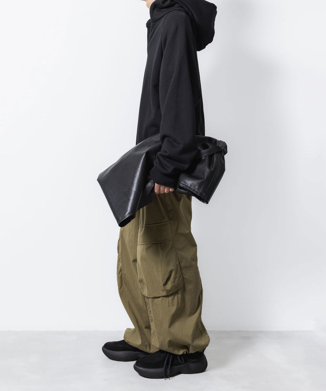 VEIN ヴェインのJUMBERCA TERRY SLIT HOODIE - BLACKの公式通販サイトsession福岡セレクトショップ