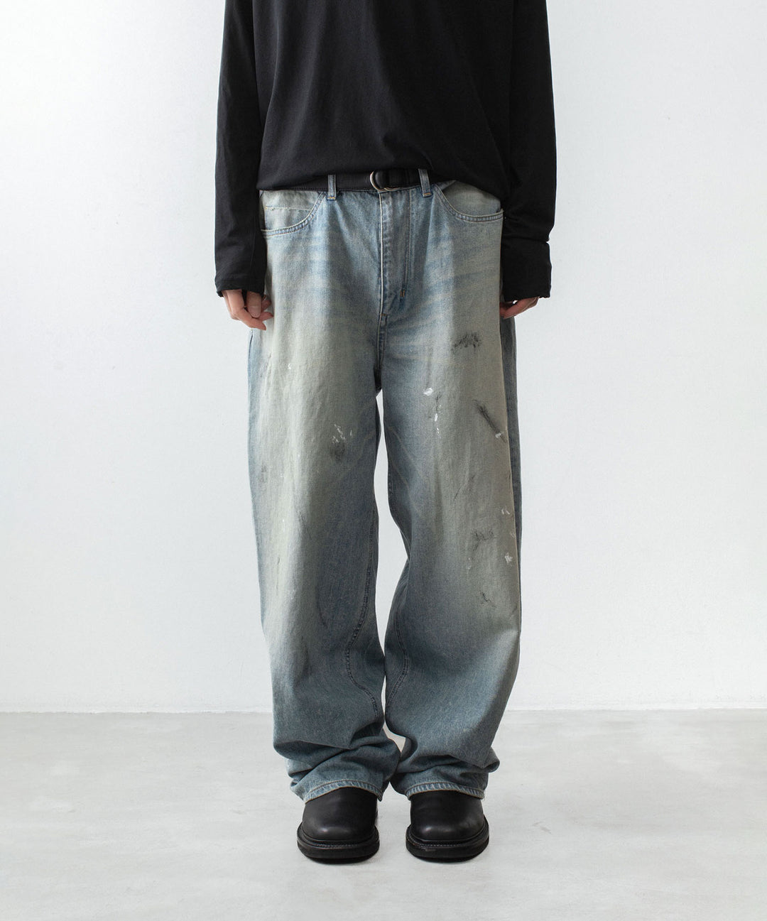 VEIN ヴェインの11OZ DENIM BAGGY JEANS - L.NAVYの公式通販サイトsession福岡セレクトショップ
