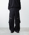 【 VEIN 】C/N OX 3D FIELD TROUSERS - BLACK