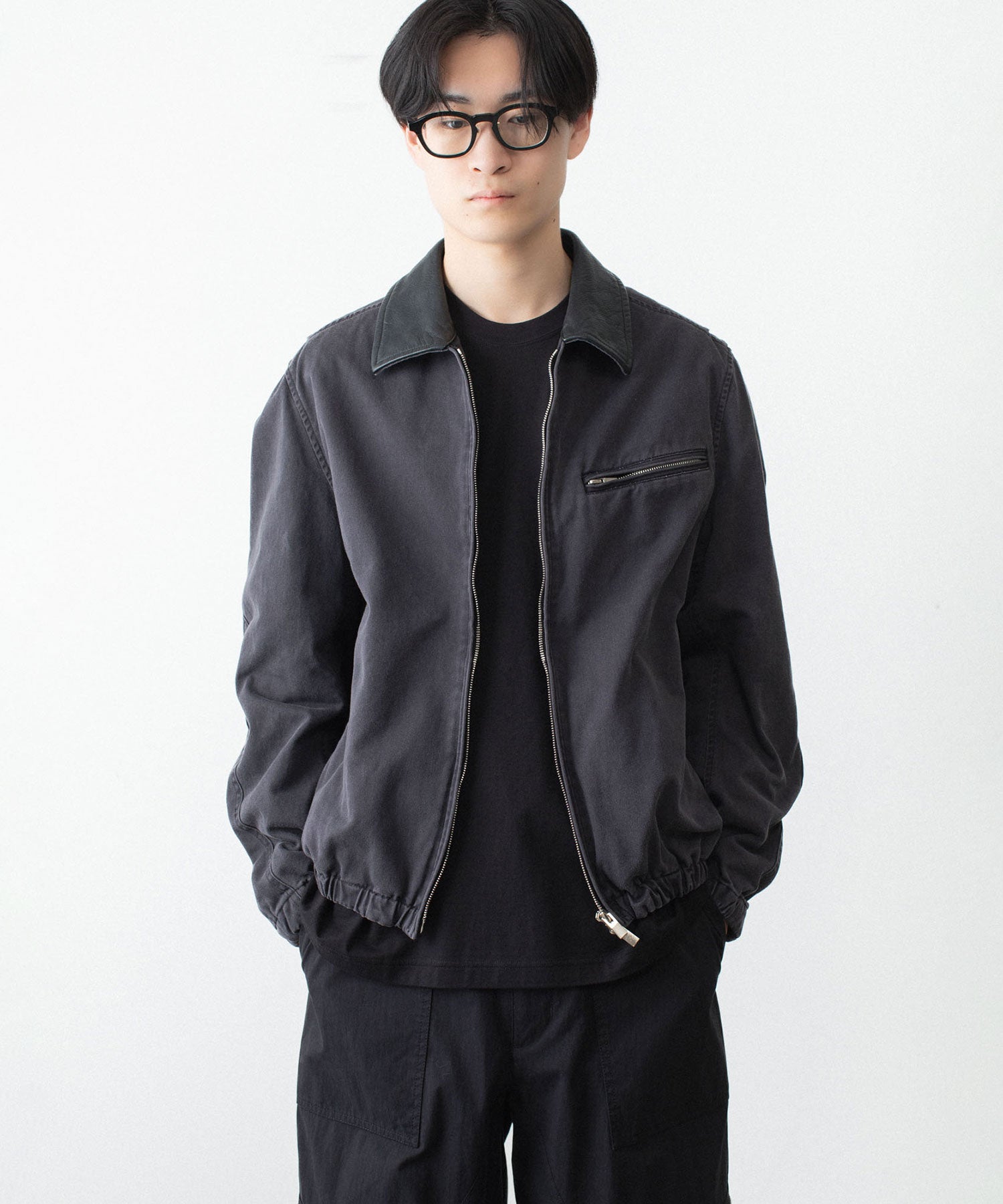VEIN 】SULFUR DYED CHINO CLOTH WORK JKT - BLACK | 公式通販サイト
