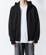 画像をギャラリービューアに読み込む, VEIN ヴェインのJUMBERCA TERRY ZIP UP HOODIE - BLACKの公式通販サイトsession福岡セレクトショップ
