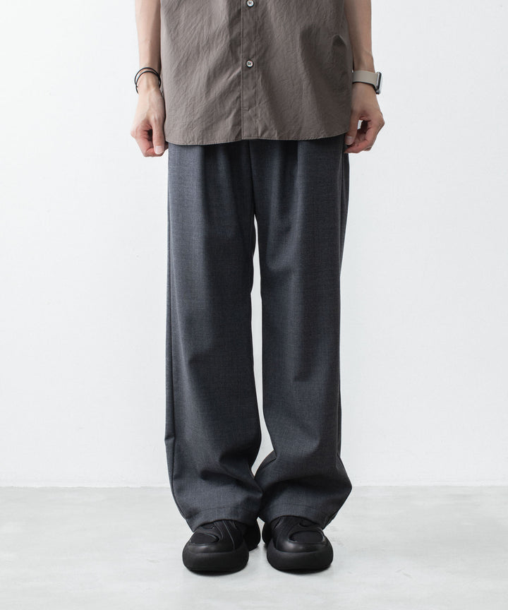 VEIN ヴェインの3/60 HIGH TWIST WOOL TRO EASY TROUSERS - D.GRAYの公式通販サイトsession福岡セレクトショップ