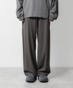 画像をギャラリービューアに読み込む, VEIN ヴェインのFINE TERRY EASY WIDE TROUSERS - GRAYの公式通販サイトsession福岡セレクトショップ
