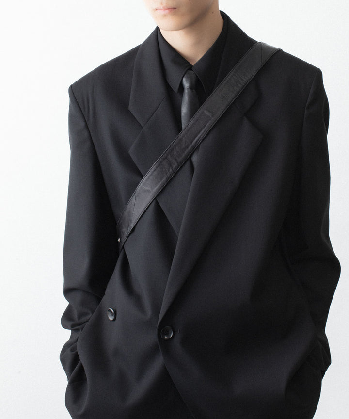 VEIN ヴェインのGOAT LEATHER SHOULDER BAG - BLACKの公式通販サイトsession福岡セレクトショップ