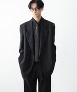 画像をギャラリービューアに読み込む, VEIN ヴェインのSYNTHETIC LEATHER NARROW TIE - BLACKの公式通販サイトsession福岡セレクトショップ
