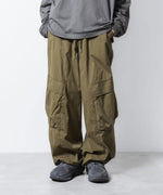 画像をギャラリービューアに読み込む, VEIN ヴェインのC/N OX 3D FILED TROUSERS - KHAKIの公式通販サイトsession福岡セレクトショップ
