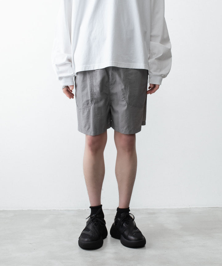 VEIN ヴェインのPIGMENT DYED NY WEATHER SHORTS - L.GRAYの公式通販サイトsession福岡セレクトショップ