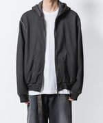 画像をギャラリービューアに読み込む, VEIN ヴェインのJUMBERCA TERRY COLD DYED ZIP UP HOODIE - GRAYの公式通販サイトsession福岡セレクトショップ
