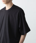 画像をギャラリービューアに読み込む, VEIN ヴェインの100/3 SUEDE JERSEY VESSEL S/S TEE - BLACKの公式通販サイトsession福岡セレクトショップ
